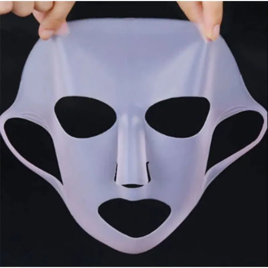 Reusable Silicone Face Mask Moisturizing Lifting Firming Anti-deformable Gel Sheet Mask Skin Care